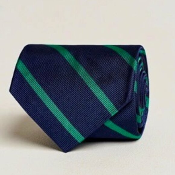 Polo Ralph Lauren Other - POLO RALPH LAUREN Navy Green Striped Tie